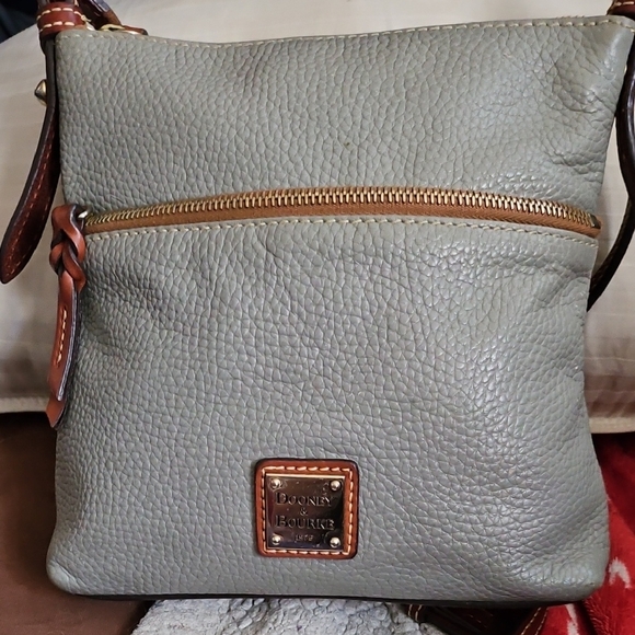 Dooney & Bourke Pebbled Leather Crossbody Bag - Picture 1 of 10